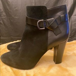 White House Black Market Heeled Boots, Size 9.5